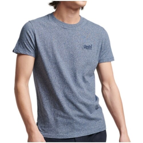 Clothing Men Short-sleeved t-shirts Superdry Vintage Logo Emb Tee Grey
