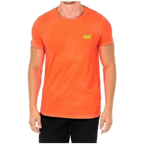 Clothing Men Short-sleeved t-shirts Superdry Ol Neon Lite Tee Orange