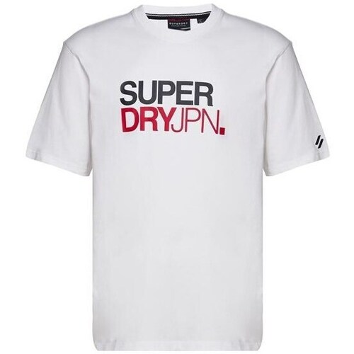 Clothing Men Short-sleeved t-shirts Superdry M1011726AT7X White