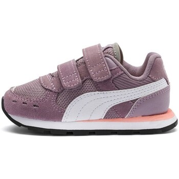 Shoes Children Low top trainers Puma Vista V PS Purple