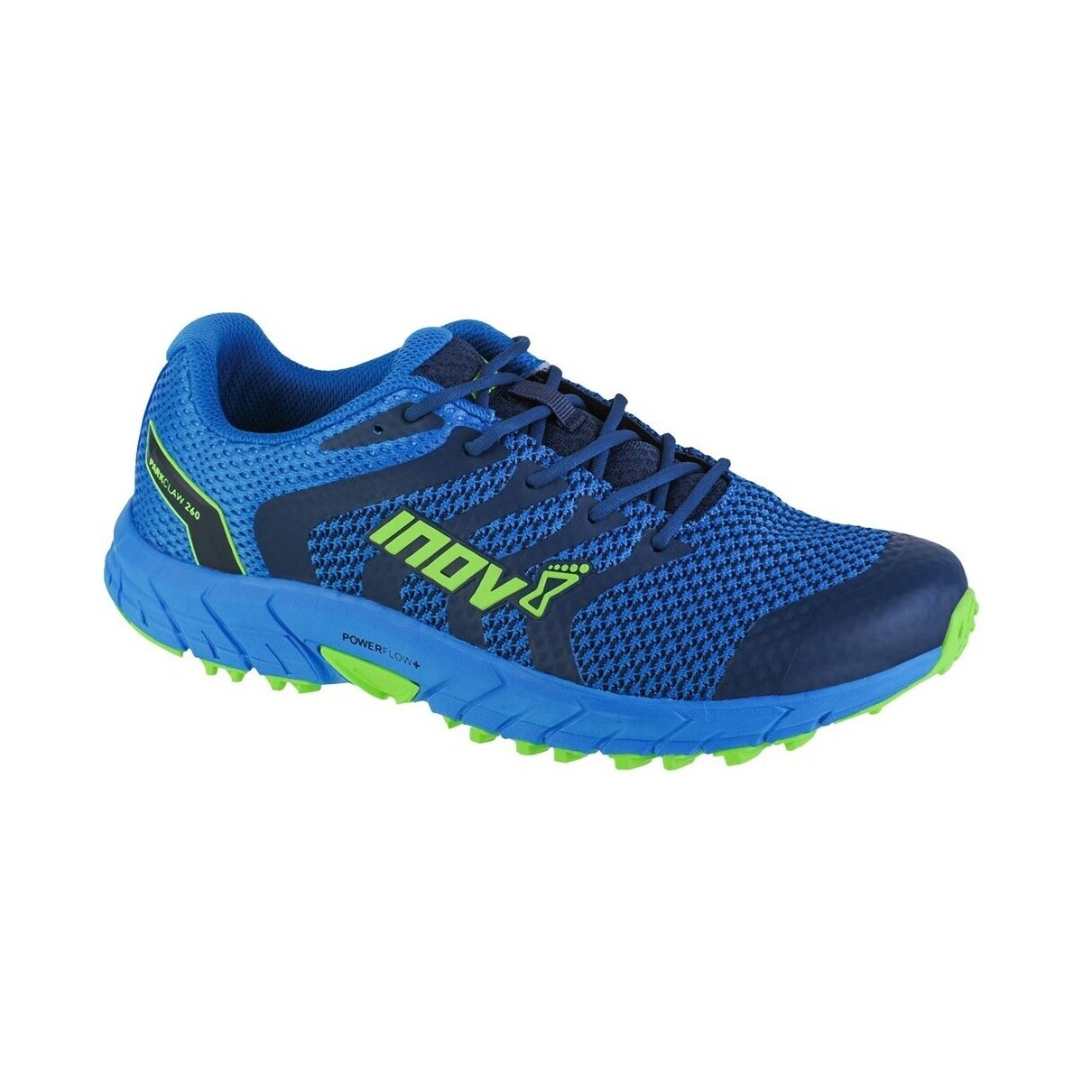 inov 8  parkclaw 260 knit  men's running trainers in blue