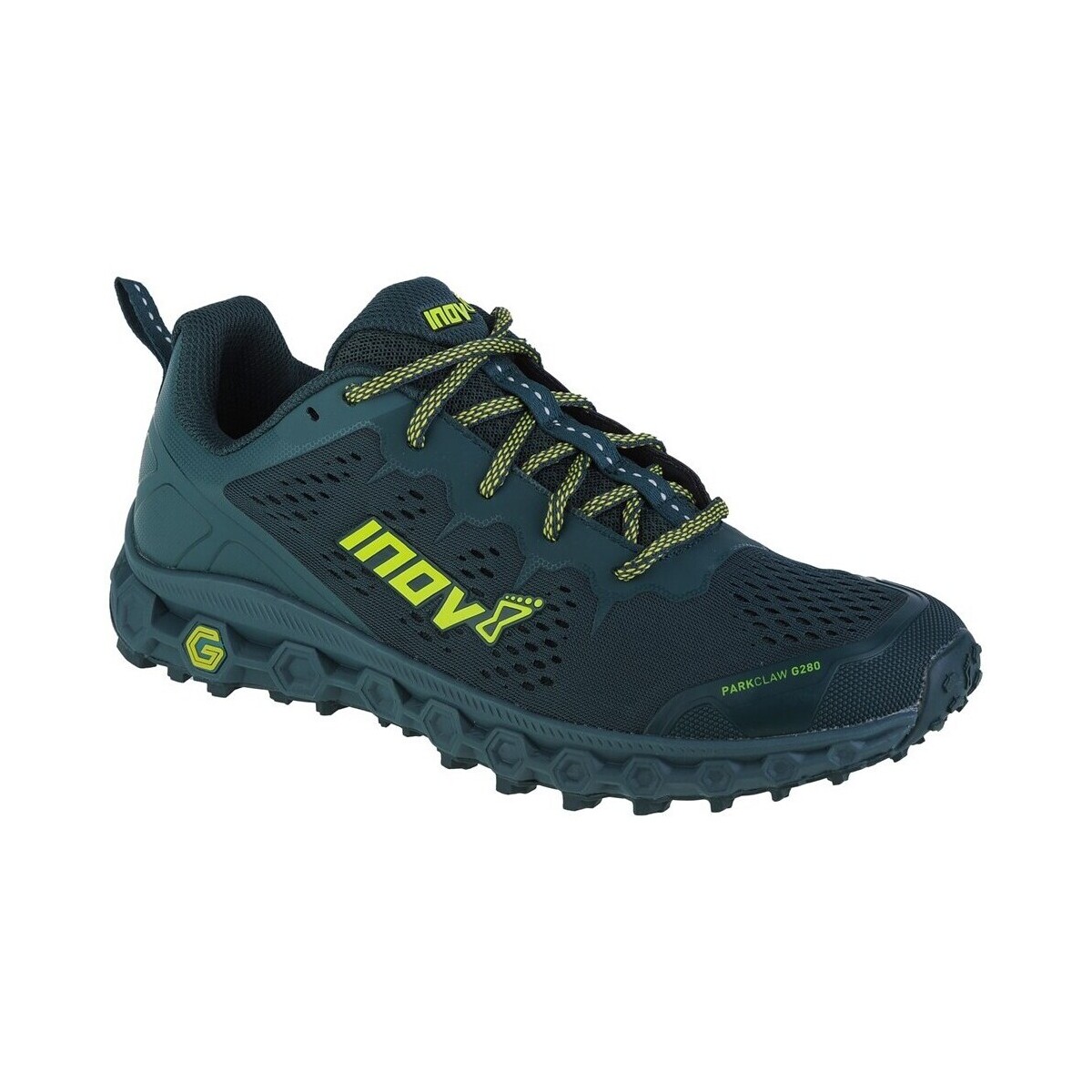 inov 8  parkclaw g 280  men's running trainers in green