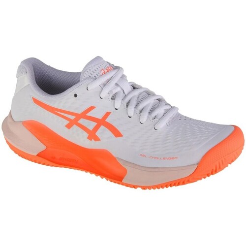 Shoes Women Low top trainers Asics Gel-challenger 14 White, Orange