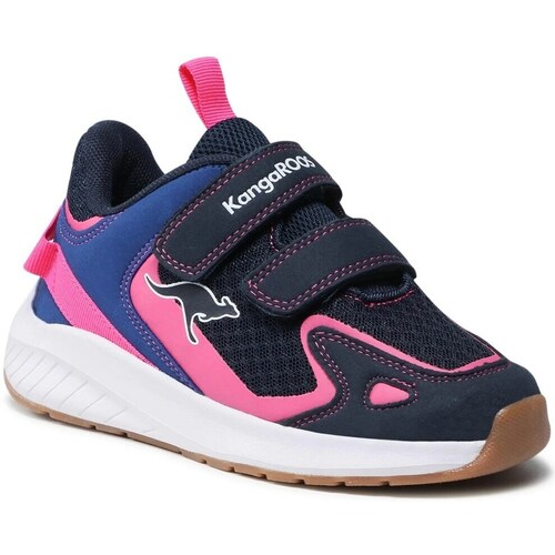 Shoes Children Low top trainers Kangaroos 187654204 Pink, Black