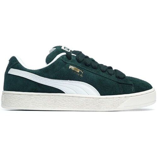 Shoes Men Low top trainers Puma Suede Xl Hairy Green