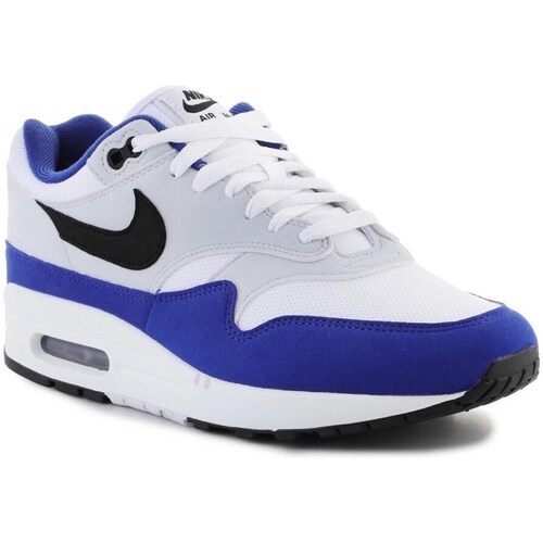 Shoes Men Low top trainers Nike Air Max 1 White, Navy blue, Grey