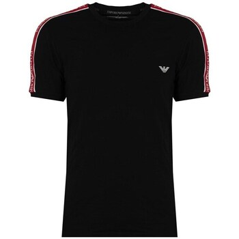 Clothing Men Short-sleeved t-shirts Emporio Armani C-neck Black