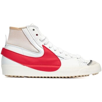 Shoes Men Hi top trainers Nike Blazer Mid '77 Jumbo Red, White