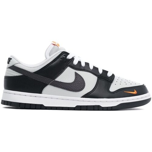 Shoes Men Low top trainers Nike Dunk Low Black, White