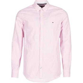 Clothing Men Long-sleeved shirts Tommy Hilfiger Overhemd Ithaca Pink