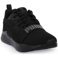 Shoes Men Running shoes Puma 01 Wired Run Pure Black