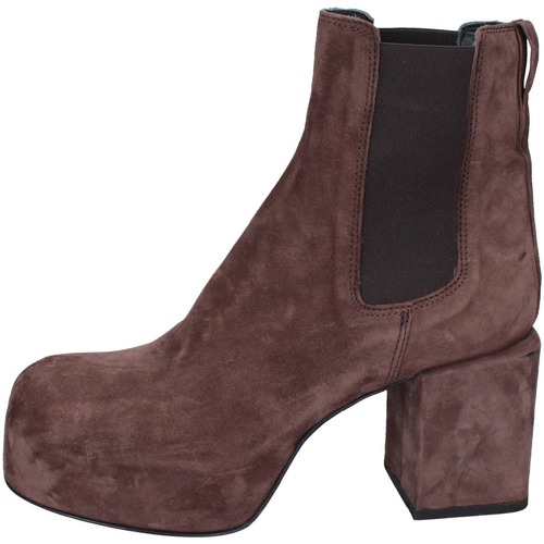 Shoes Women Ankle boots Moma EY581 87301C Brown