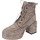 Shoes Women Ankle boots Moma EY582 87302B Grey