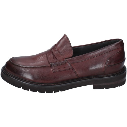 Shoes Men Loafers Moma EY607 60306E Brown