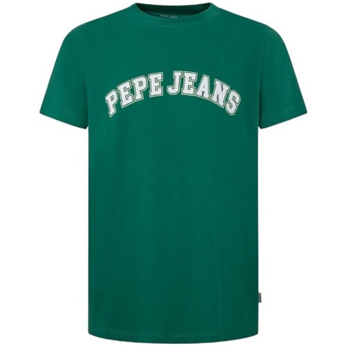 Clothing Men Short-sleeved t-shirts Pepe jeans PM509220654 Green