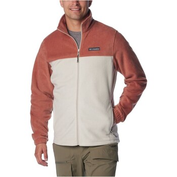 Clothing Men Sweaters Columbia Steens Mountain 2.0 Full Zip Fleece Orange, Beige