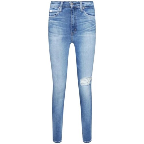 Clothing Women Trousers Calvin Klein Jeans J20J218620 Blue