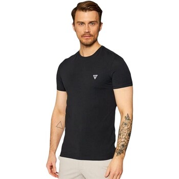 Clothing Men Short-sleeved t-shirts Guess U97M00KCD31A996 Black