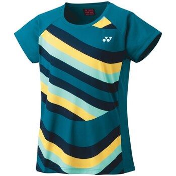 Clothing Women Short-sleeved t-shirts Yonex CTL166944BG Turquoise