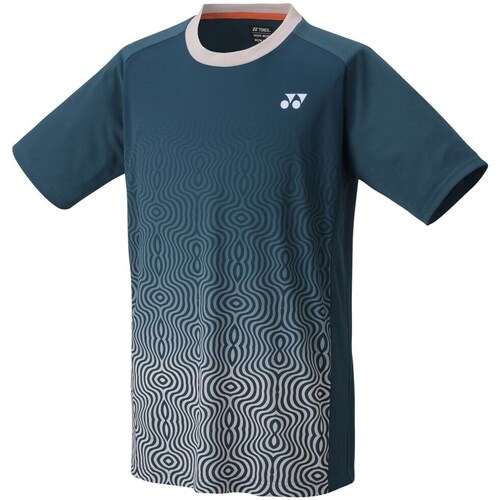 Clothing Men Short-sleeved t-shirts Yonex CT166934O Turquoise