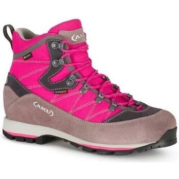 Shoes Women Walking shoes Aku Pro Gore-tex Graphite, Brownn, Pink