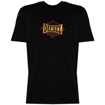 Clothing Men Short-sleeved t-shirts Diesel T-just Black