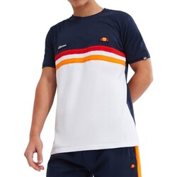 Clothing Men Short-sleeved t-shirts Ellesse SHR08507429 White, Navy blue