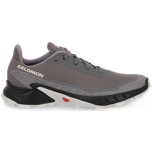 Shoes Men Running shoes Salomon Alphacross 5 Gtx Black, Grey