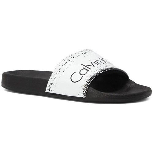 Shoes Men Flip flops Calvin Klein Jeans 4023661 White, Black