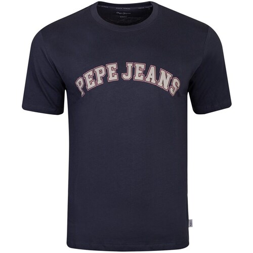Clothing Men Short-sleeved t-shirts Pepe jeans PM509220977 Marine