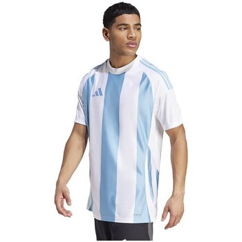 Clothing Men Short-sleeved t-shirts adidas Originals Striped 24 Jsy White, Blue