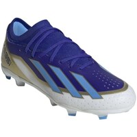 Shoes Men Football shoes adidas Originals X Crazyfast League Messi Fg White, Blue, Light blue