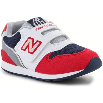 Shoes Children Low top trainers New Balance 996 White, Red