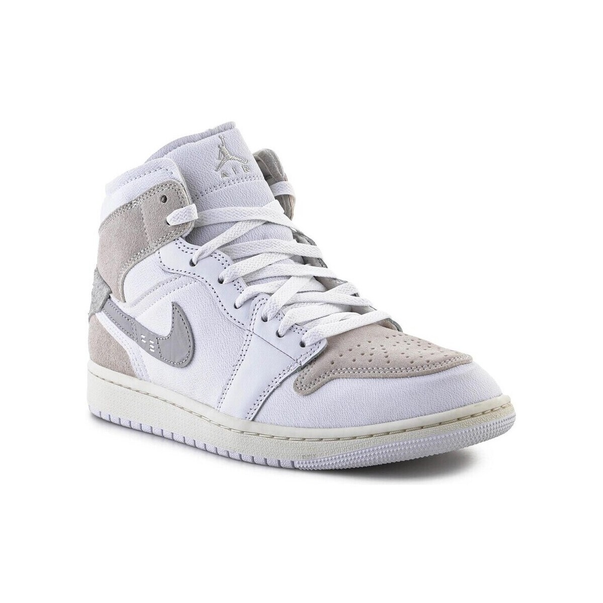 Nike Air Jordan 1 Mid Se Craft Tech Grey White