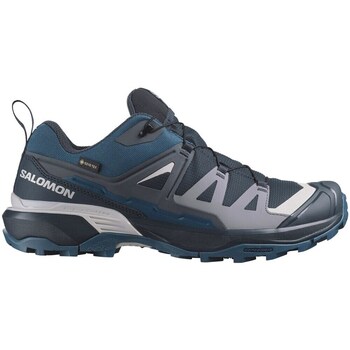 Shoes Men Walking shoes Salomon X Ultra 360 Gtx Gore-tex Turquoise, Navy blue