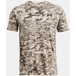 Clothing Men Short-sleeved t-shirts Under Armour 1357727203 Beige