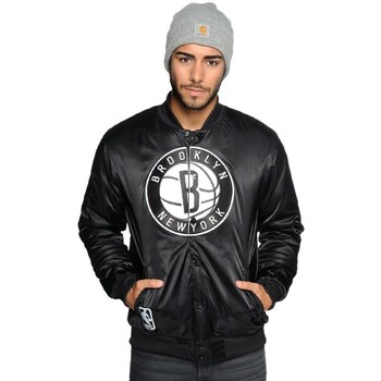 Clothing Men Jackets adidas Originals Nba Brooklyn Nets Jacket Black