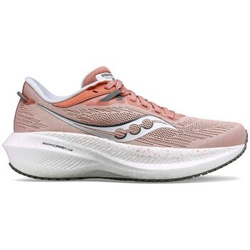 Shoes Women Running shoes Saucony Triumph 21 Beige, Pink