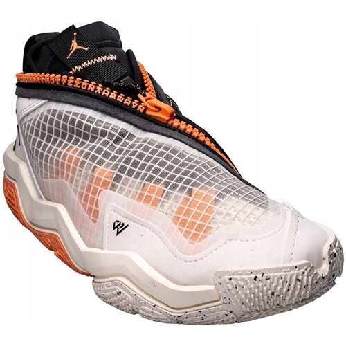 Shoes Women Basketball shoes Nike Jordan Why Not Cream, Black, Orange