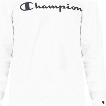 Clothing Men Short-sleeved t-shirts Champion Longsleeve White