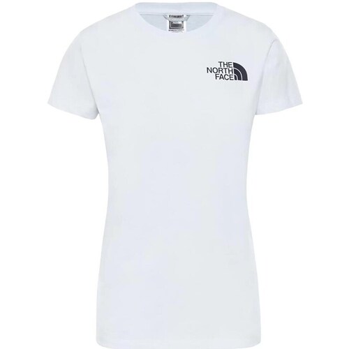 Clothing Women Short-sleeved t-shirts The North Face Dome Tee White