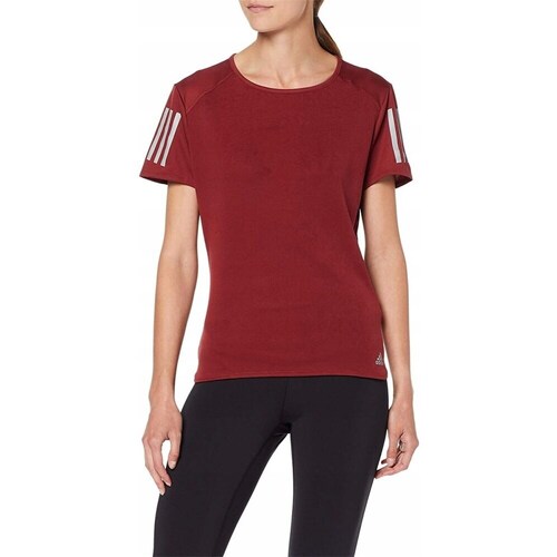 Clothing Women Short-sleeved t-shirts adidas Originals RS SS Tee Bordeaux