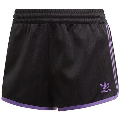 Clothing Women Cropped trousers adidas Originals 3STRIPES Black