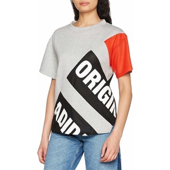 Clothing Women Short-sleeved t-shirts adidas Originals Equipment Tee Red, Black, Grey