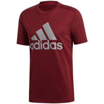 Clothing Men Short-sleeved t-shirts adidas Originals ID Stadium Tee M Bordeaux