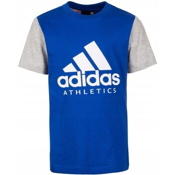 Clothing Boy Short-sleeved t-shirts adidas Originals YB Sid Tee Marine
