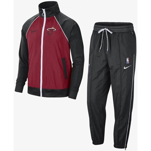Clothing Men Tracksuits Nike Miami Heat Courtside Red, Black