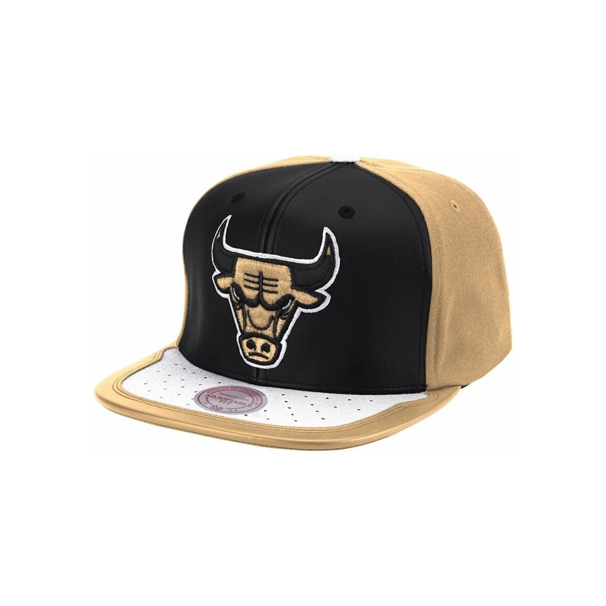 Clothes accessories Caps Mitchell And Ness Day One Snapback Chicago Bulls Black, Beige