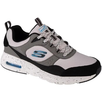 Shoes Men Low top trainers Skechers Skech-air Court Yatton Black, Grey, White