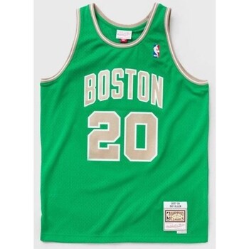 Clothing Men Short-sleeved t-shirts Mitchell And Ness Nba Boston Celtics Swingman Jersey Celtics 07 Ray Allen Green